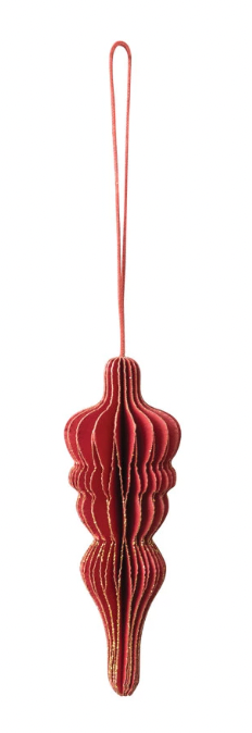 Honeycomb Finial Ornament