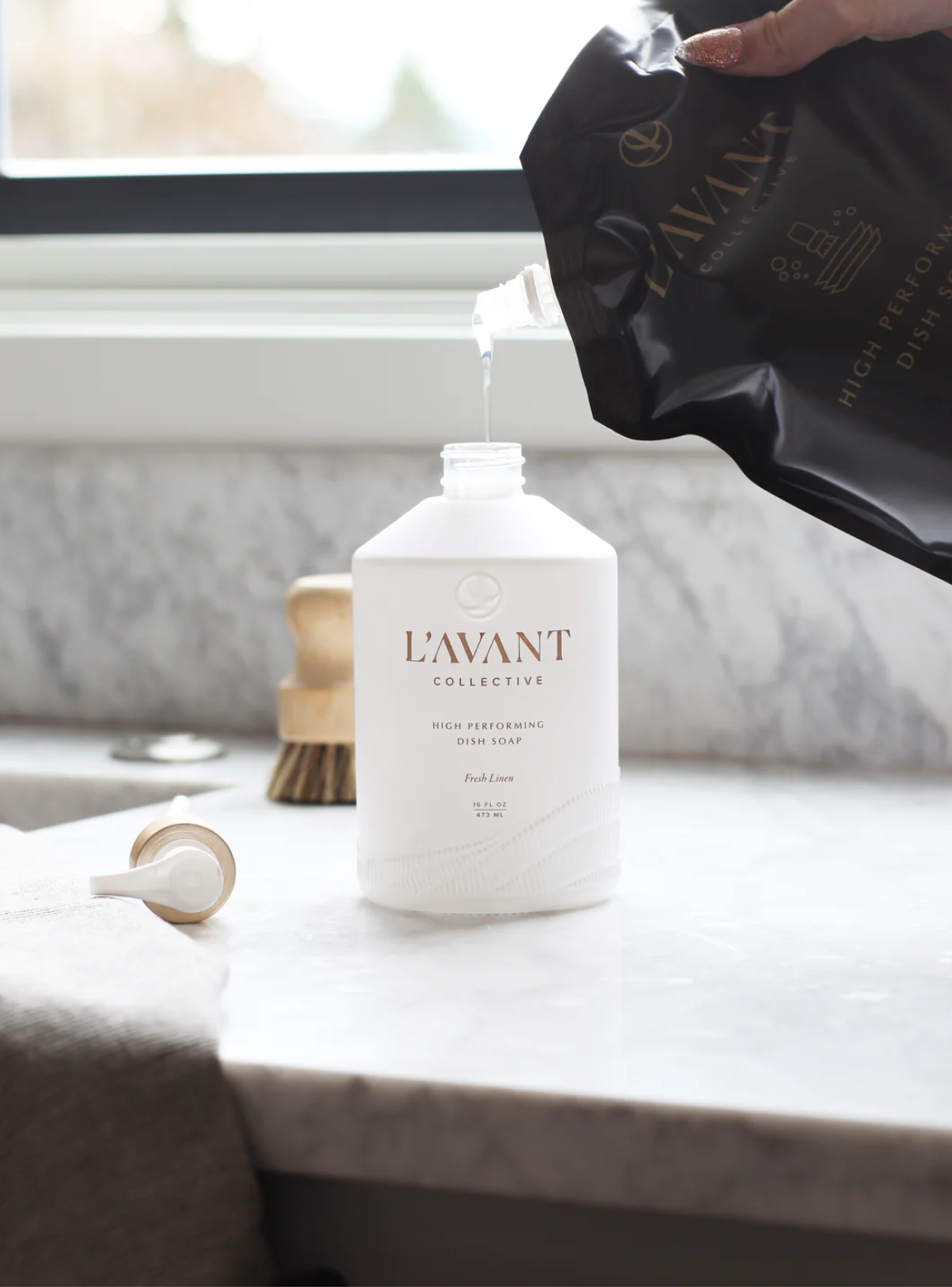 High Performing Natural Dish Soap Refill