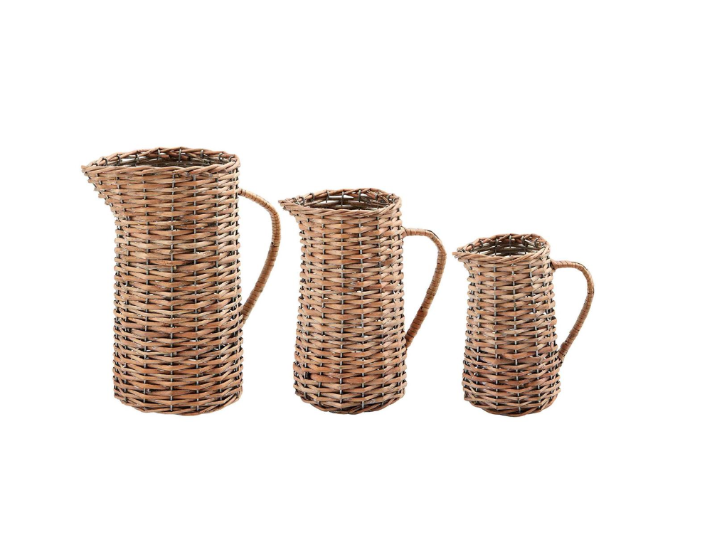 Woven Willow Pitcher