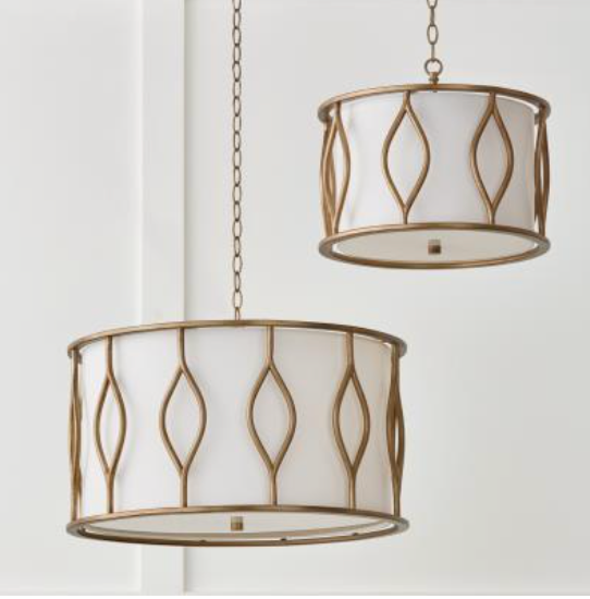 Marianne 3 Light Semi-Flush Mount