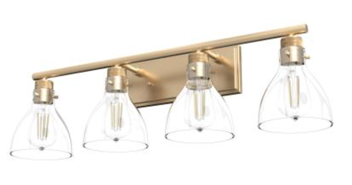 Vann Alturas Gold Vanity Light