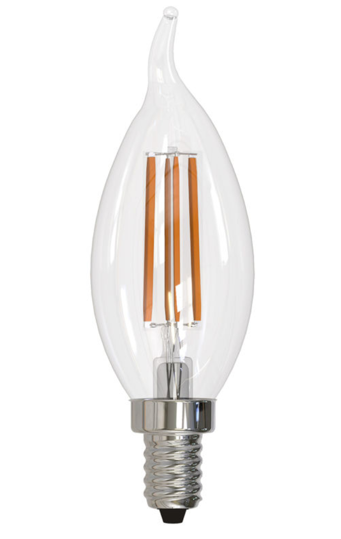 Flame Tip E12 2700K Bulb