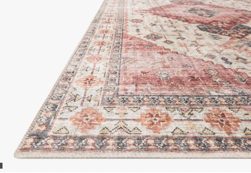 Skye Ivory/Berry Rug