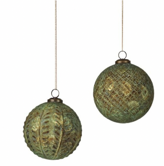 Antique Green Ornament