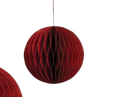 Paper Folding Honeycomb Ball Ornament