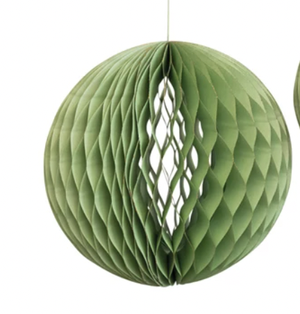 Paper Folding Honeycomb Ball Ornament