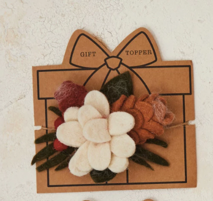 Velvet Gift Toppers