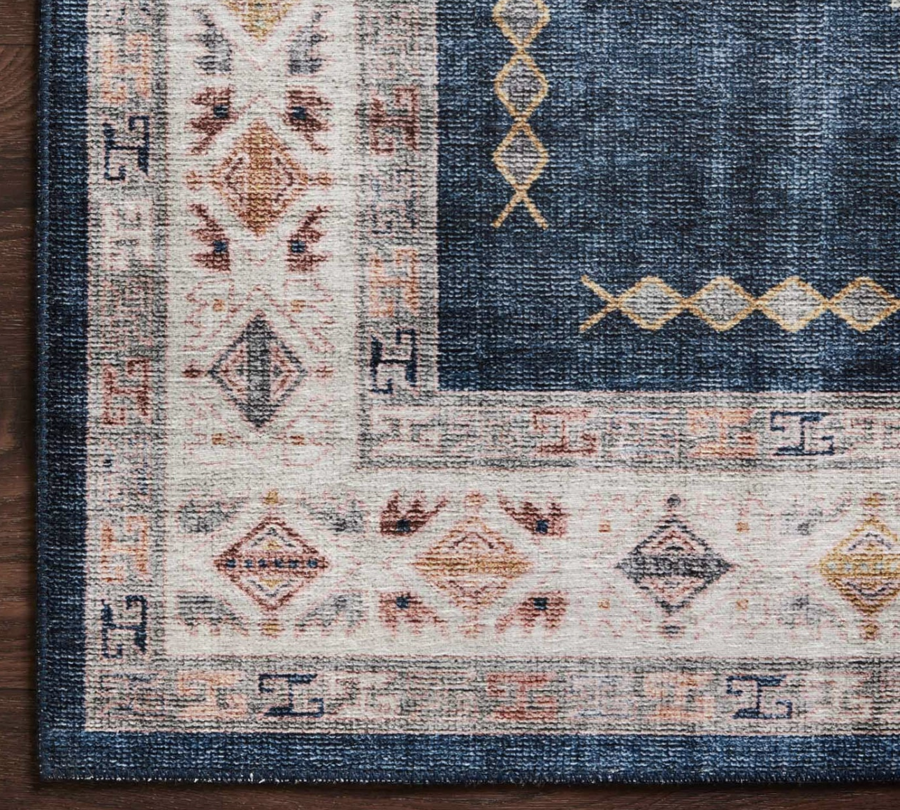 Heidi Denim/Blush Rug