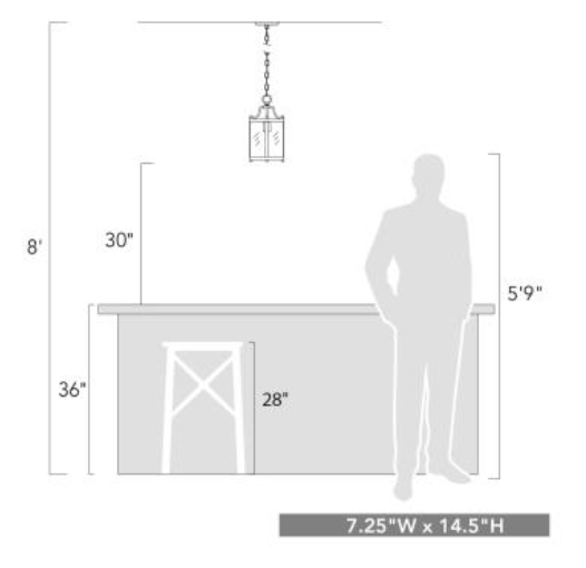 Payton 1 Light Mini Pendant