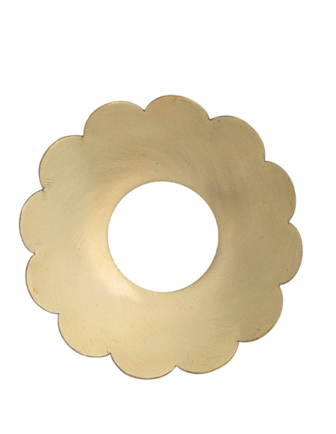 Brass Candle Bobeche
