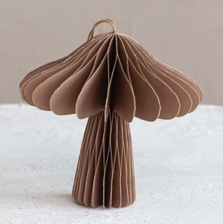 Mushroom Honeycomb Ornaments