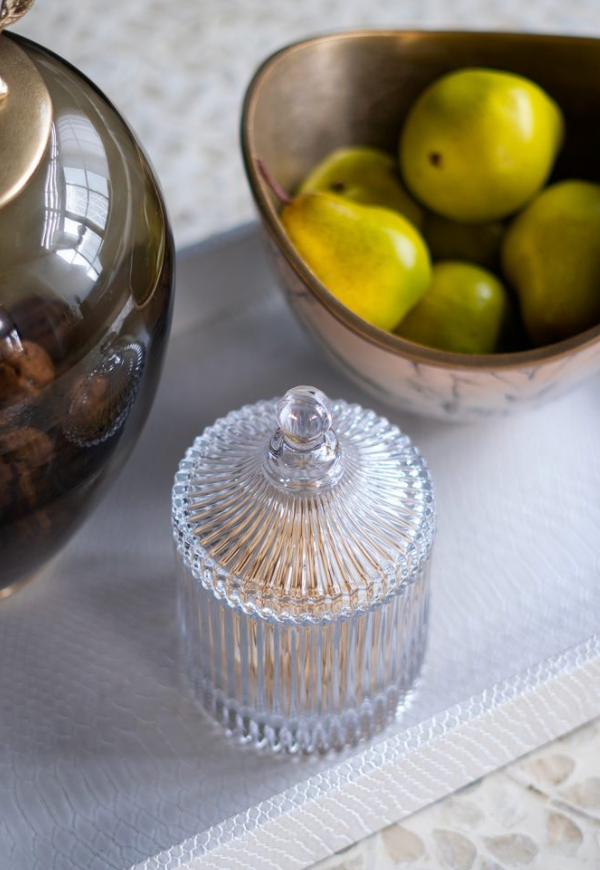 Ancell Lidded Glass Jar