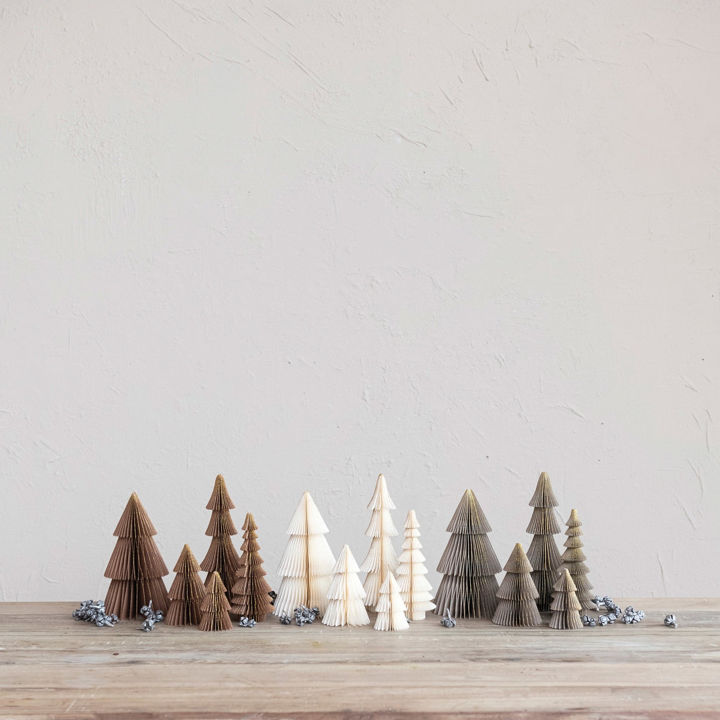 Campfire Christmas Paper Folding Honeycomb Trees