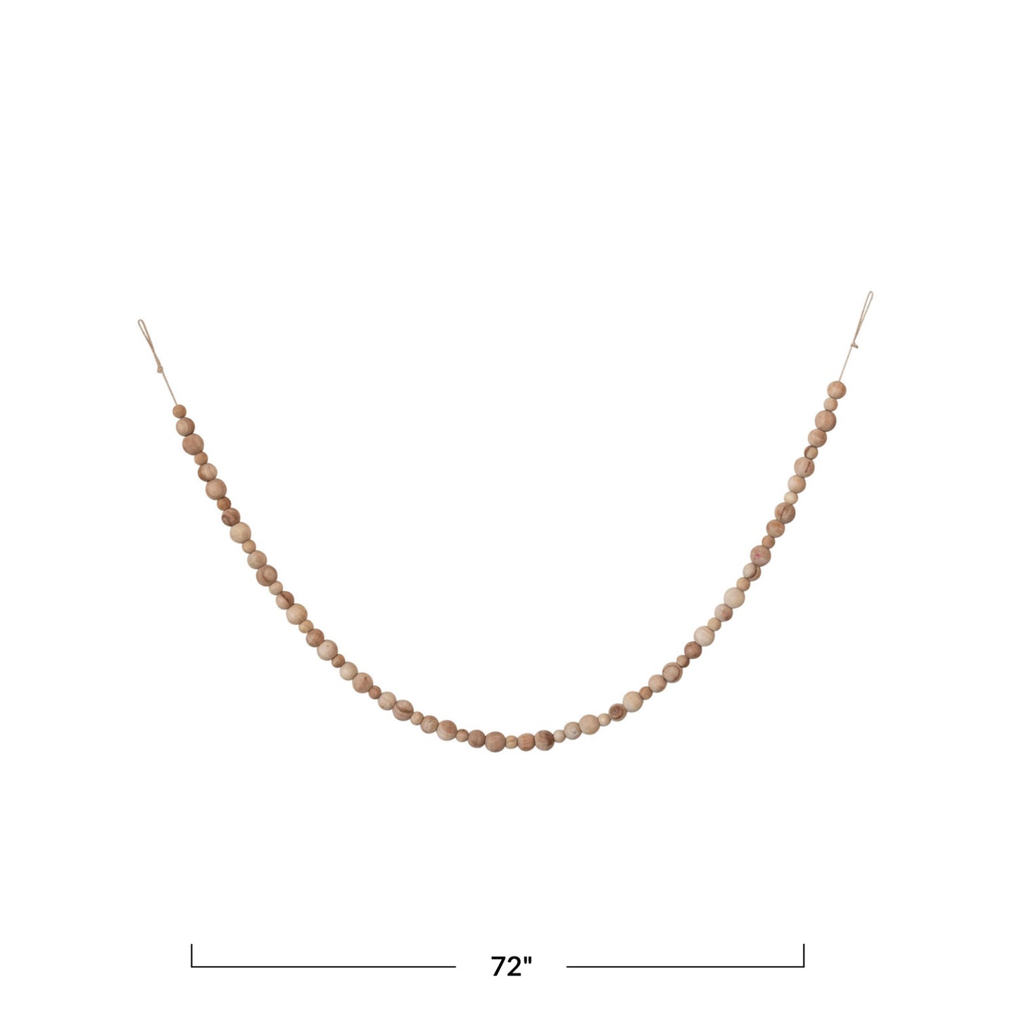 Mango Wood Bead Garland