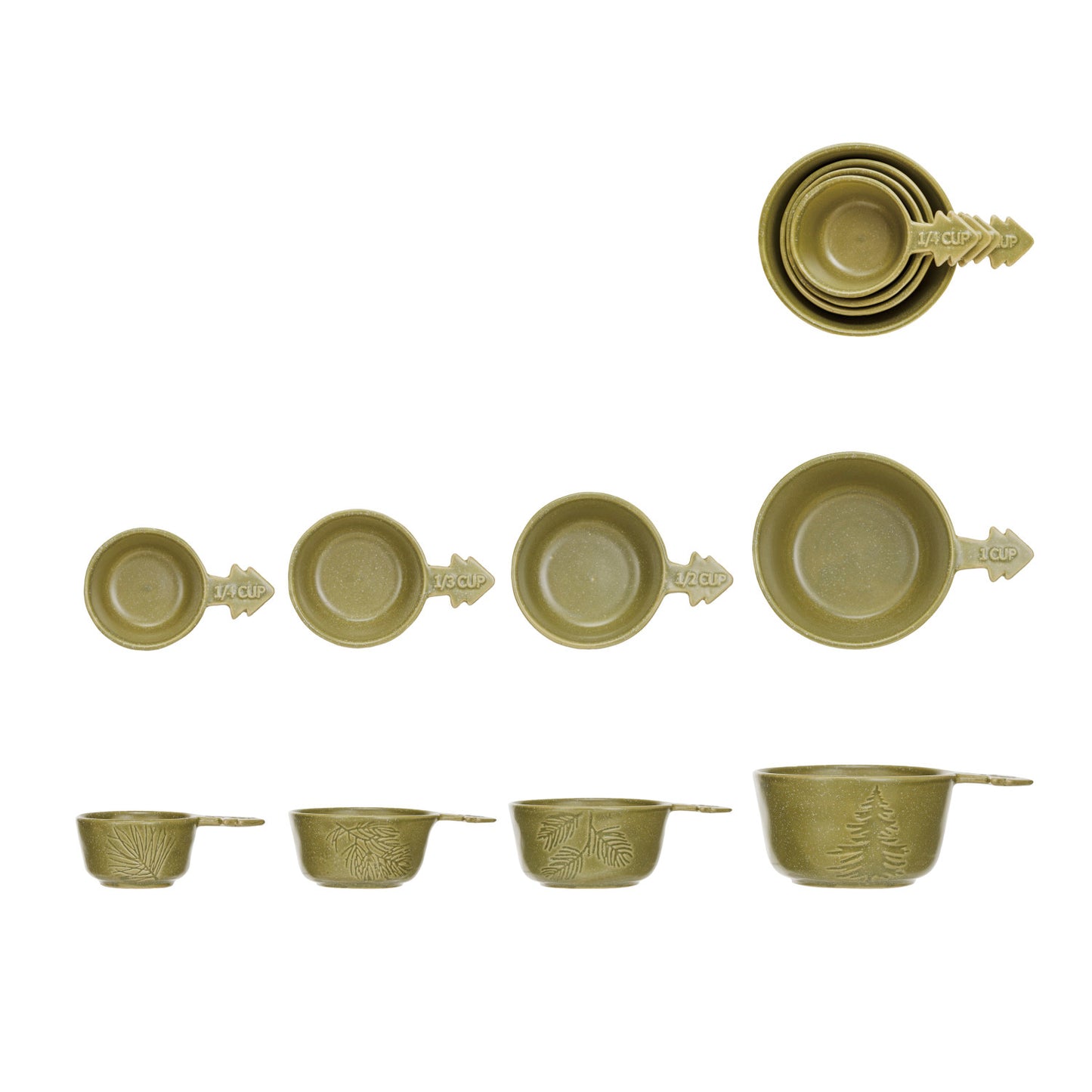 Tree Measuring Cups
