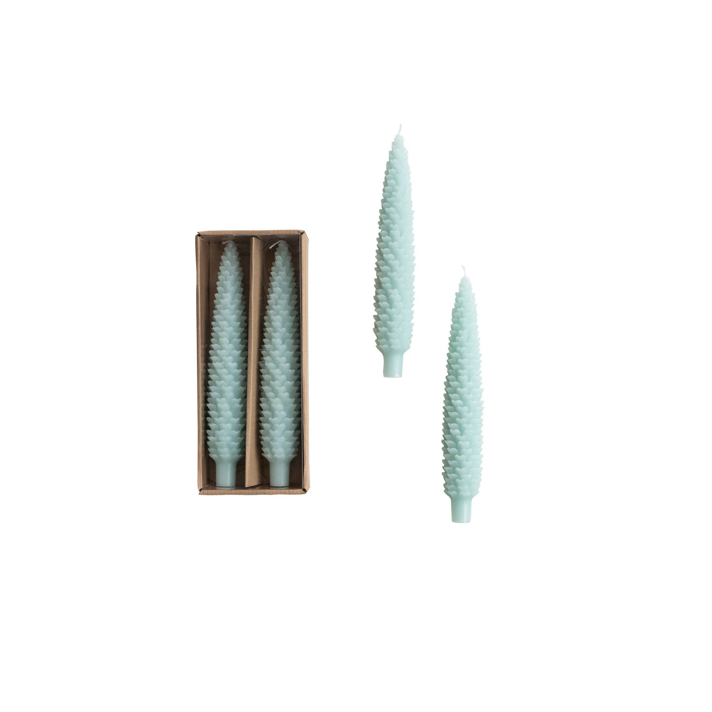 Pinecone Taper Candles