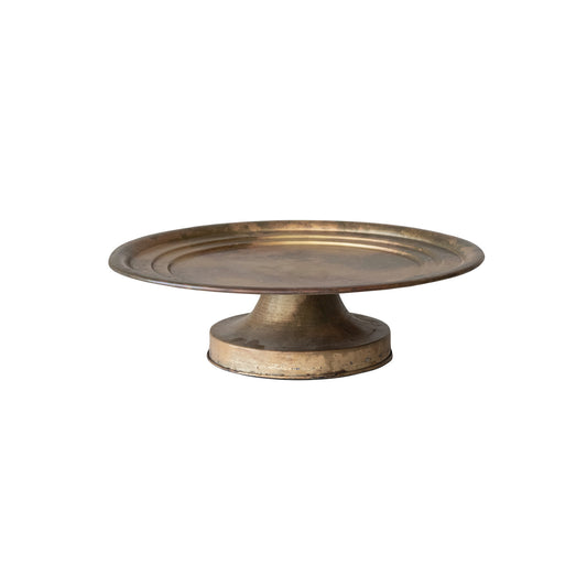 Antique Brass Pedestal