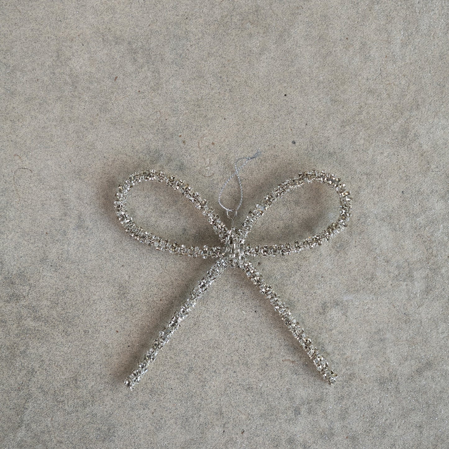 Rhinestone Bow Ornament