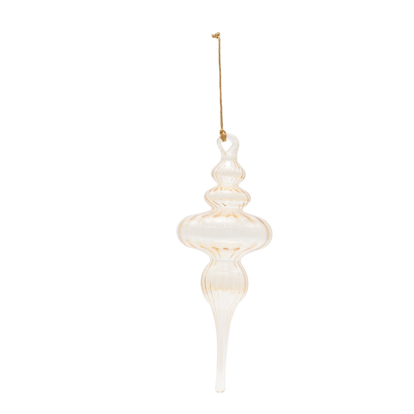 Blown Glass Finial Ornament