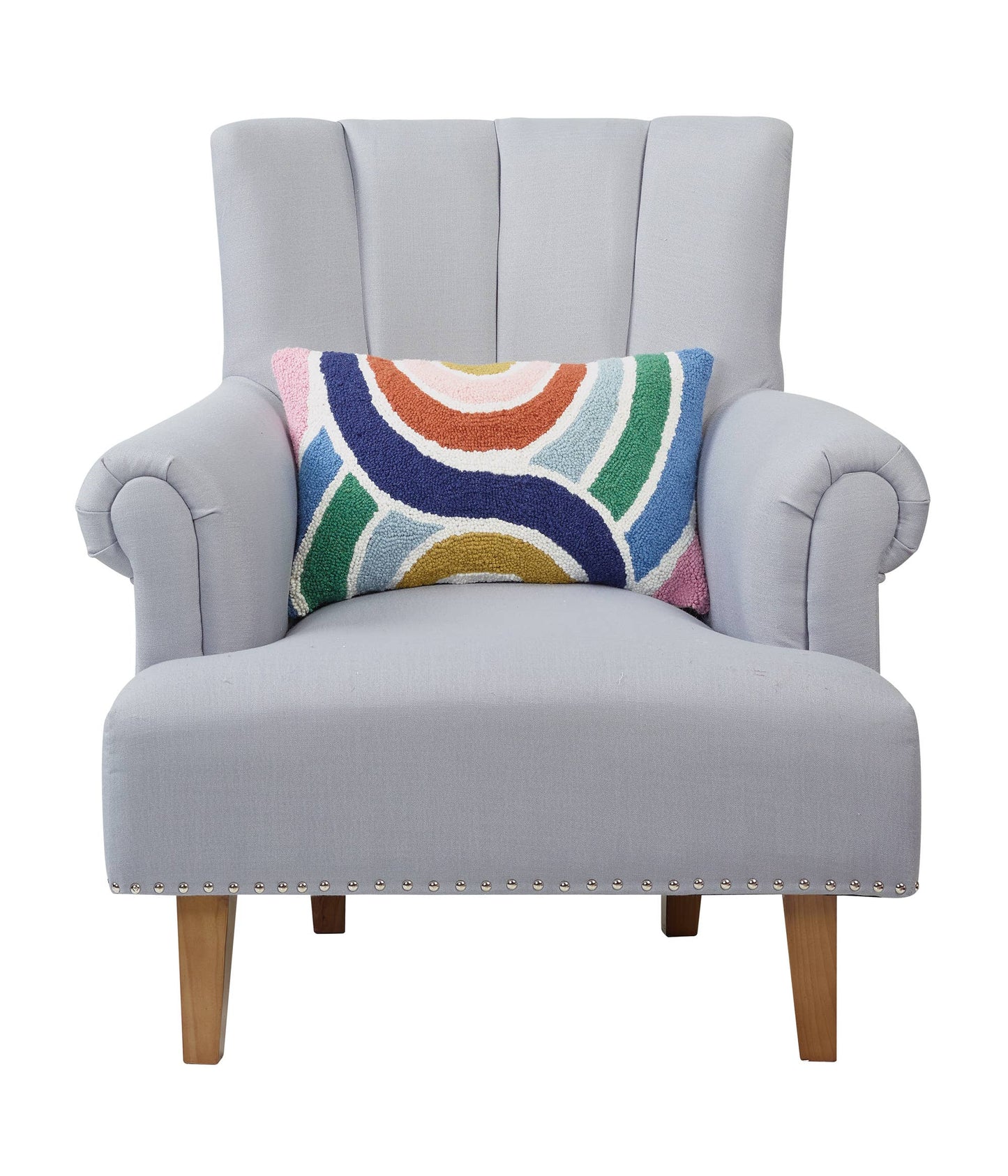 Color Waves Lumbar Hook Pillow