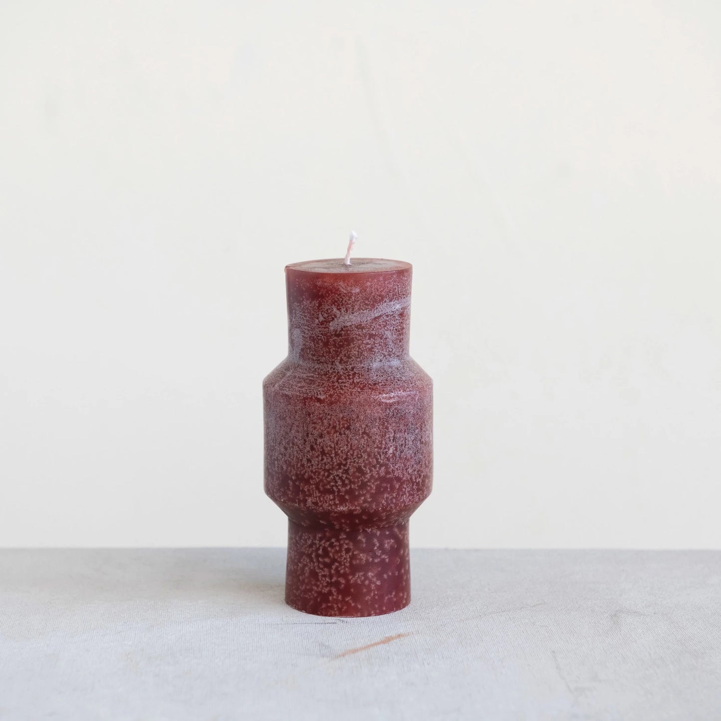 Cranberry Medium Totem Pillar Candle