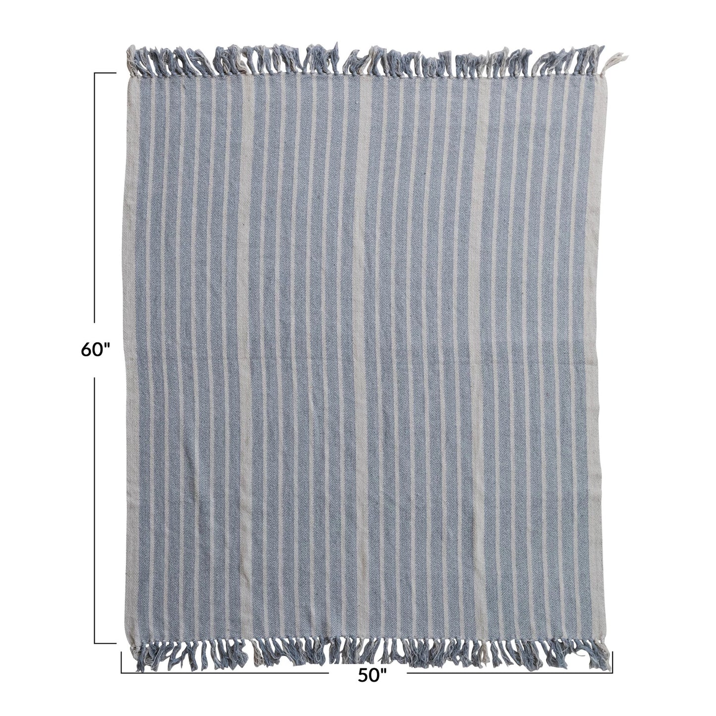 Striped Throw Blanket