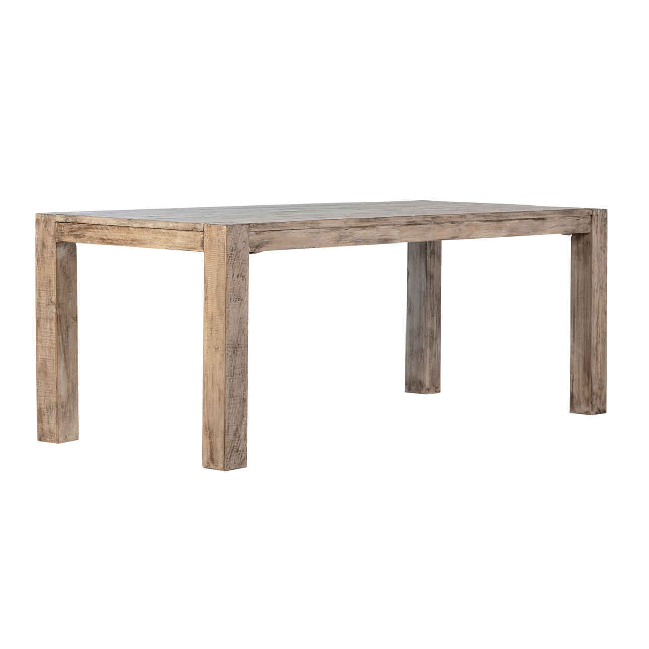 Reclaimed Pine Wood Dining Table