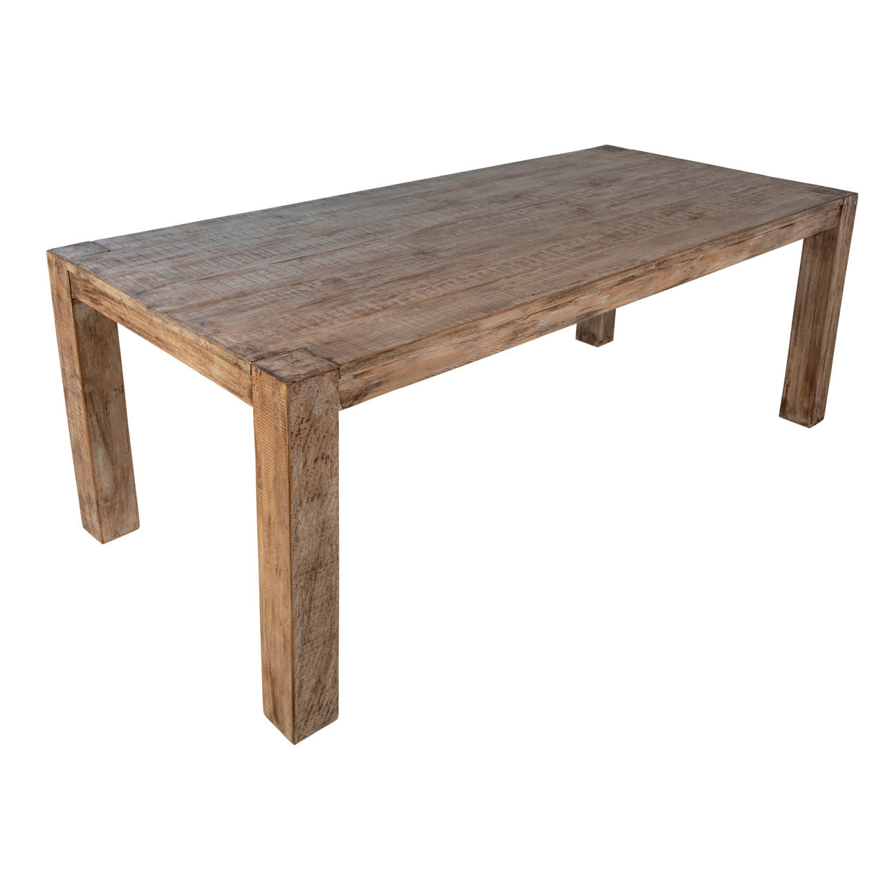 Reclaimed Pine Wood Dining Table