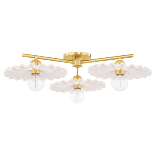 Tinsley 3 Light Semi Flush Mount