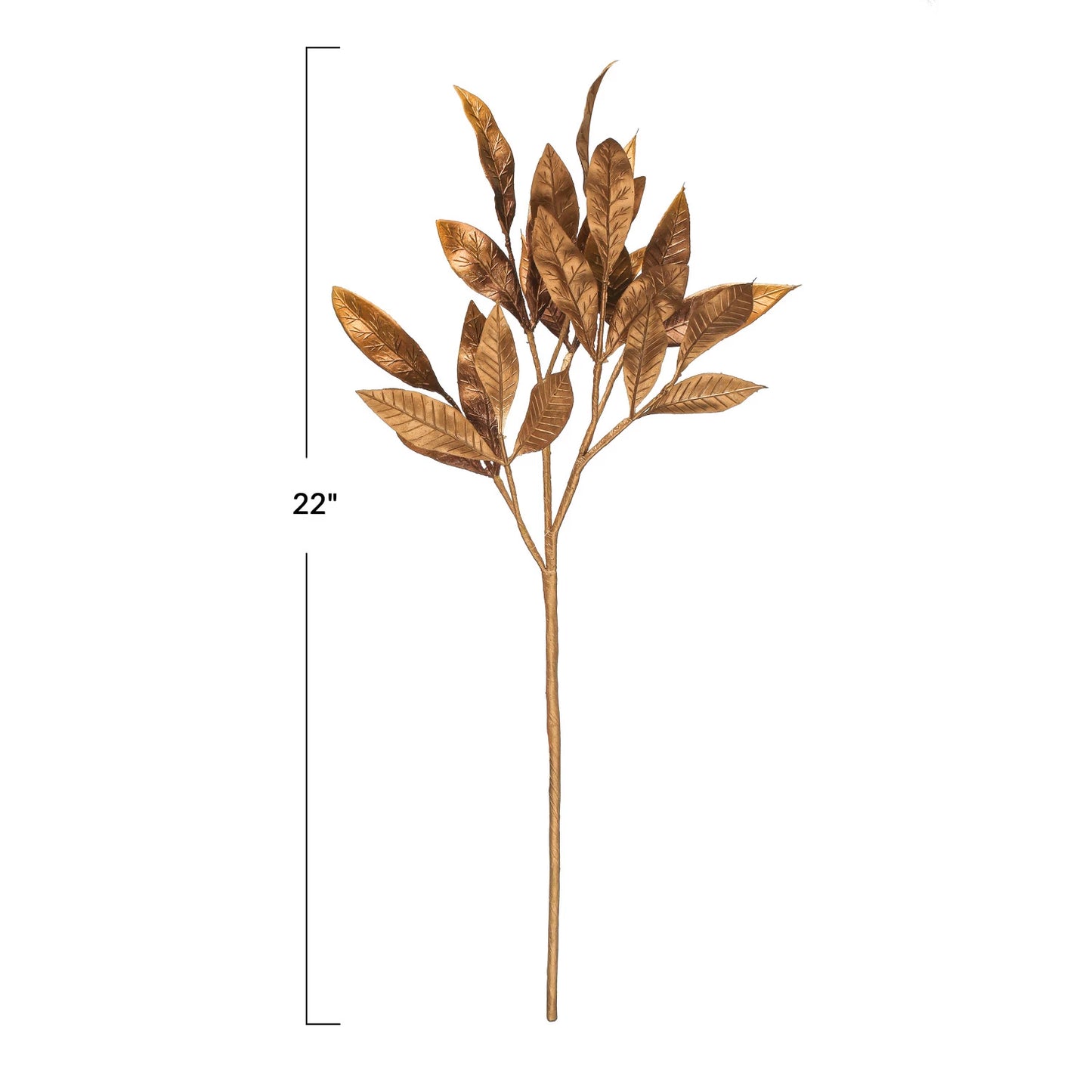 Gold Cassia Leaf Pick