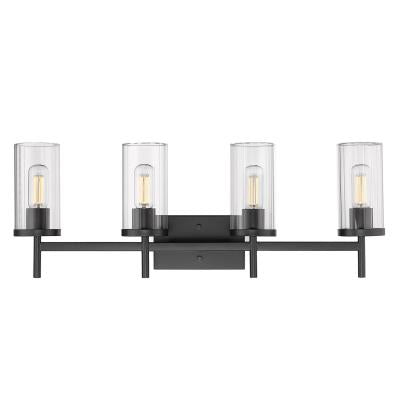 Kate Black Vanity Light