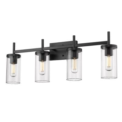 Kate Black Vanity Light