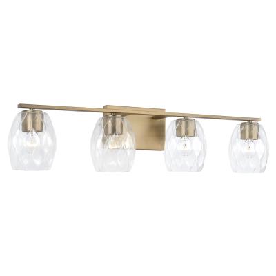 Luke Aged Brass Vanity Light