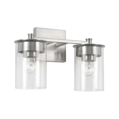 Dawson Brushed Nickel Vanity Light