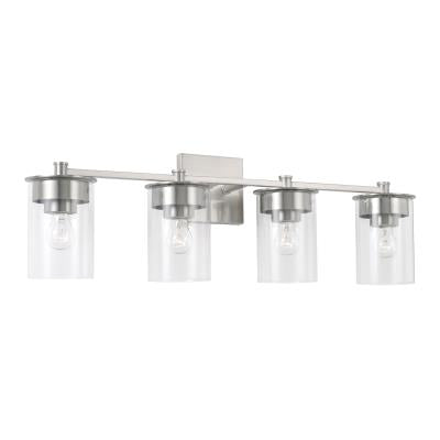Dawson Brushed Nickel Vanity Light