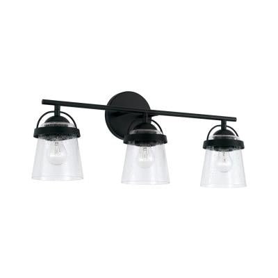 Mila Black Vanity Light