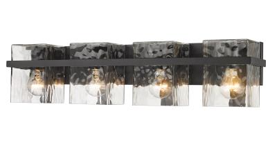 Beth Matte Black Vanity Light