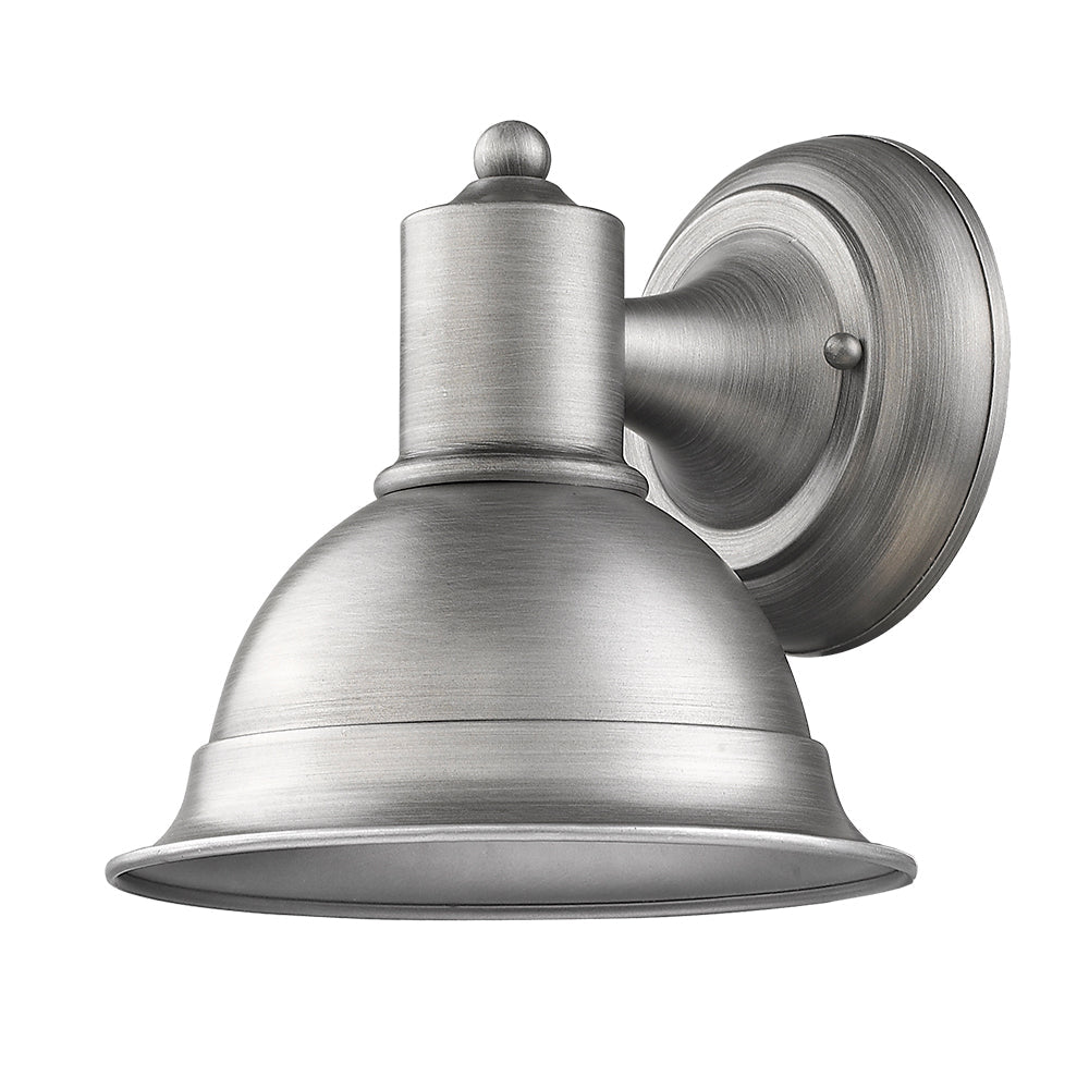 Collin Nickel 1 Light Outdoor Sconce