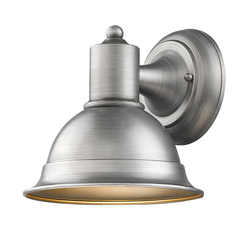 Collin Nickel 1 Light Outdoor Sconce