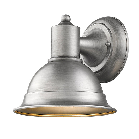 Collin Nickel 1 Light Outdoor Sconce