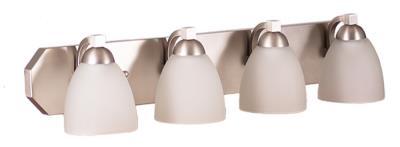Victoria Brushed Nickel Vanity Light