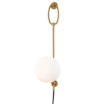Gina Wall Sconce with Plug