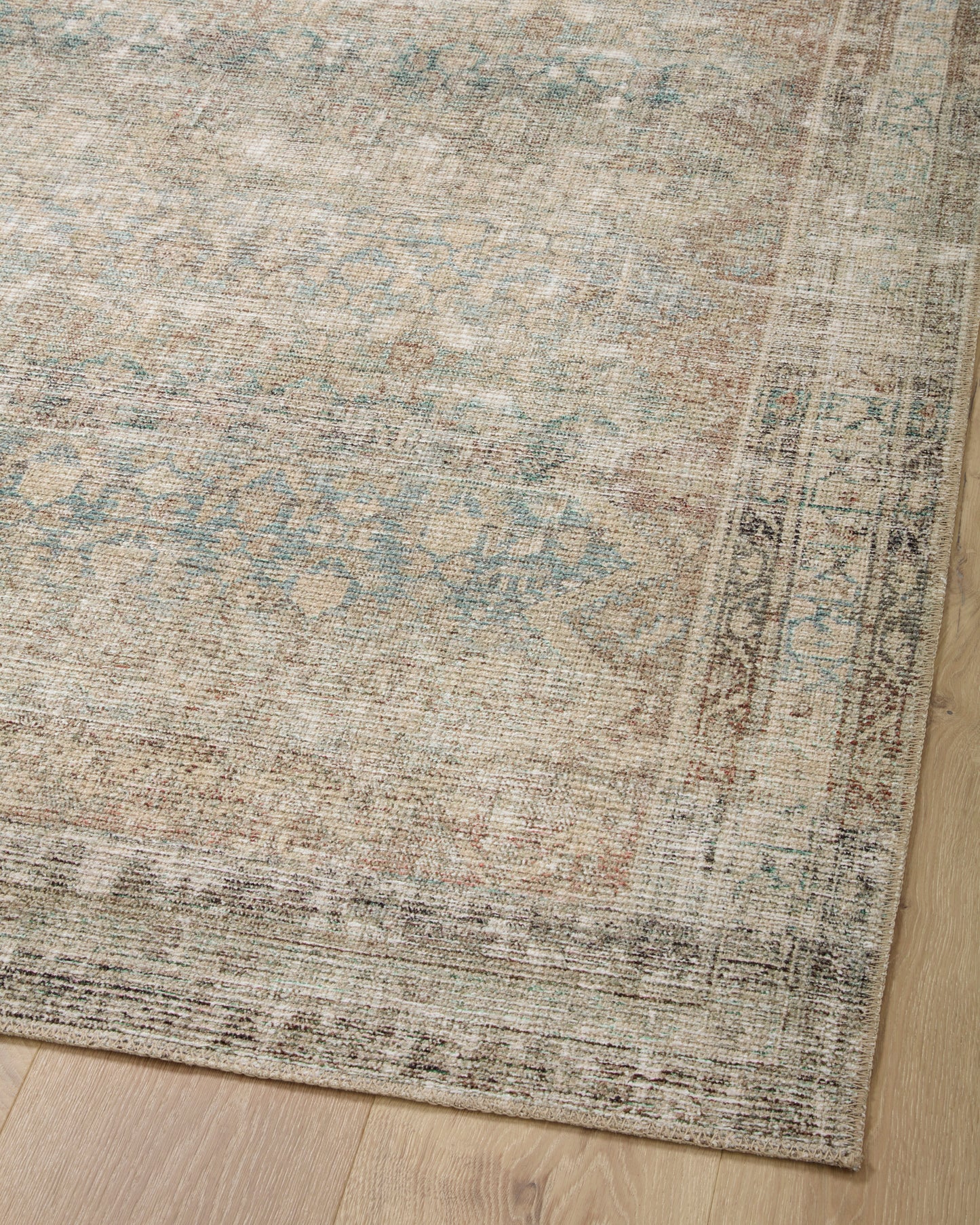 Aubrey Jade / Natural Rug
