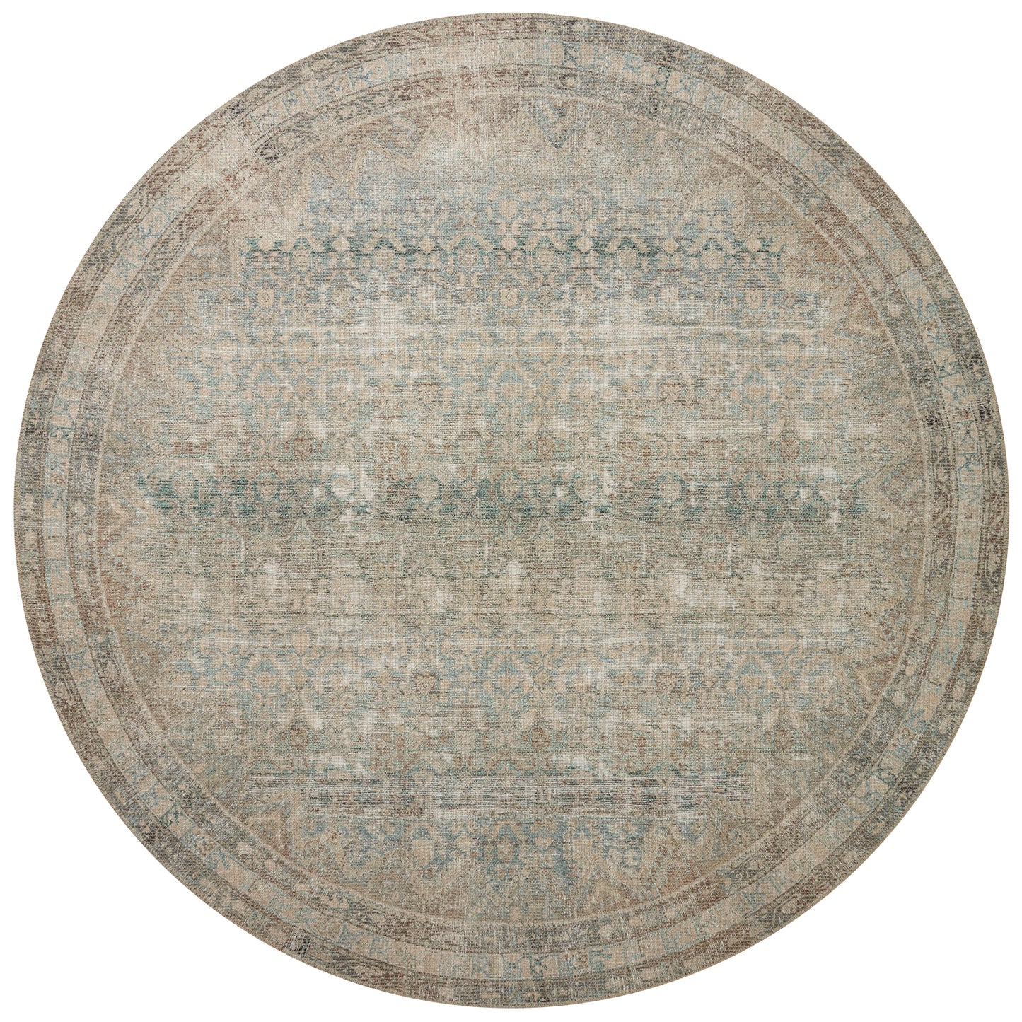 Aubrey Jade / Natural Rug