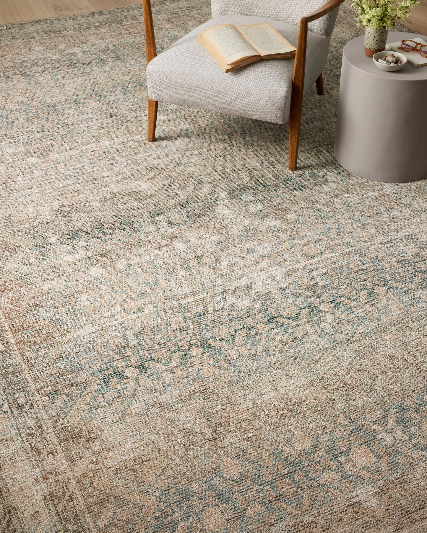 Aubrey Jade / Natural Rug