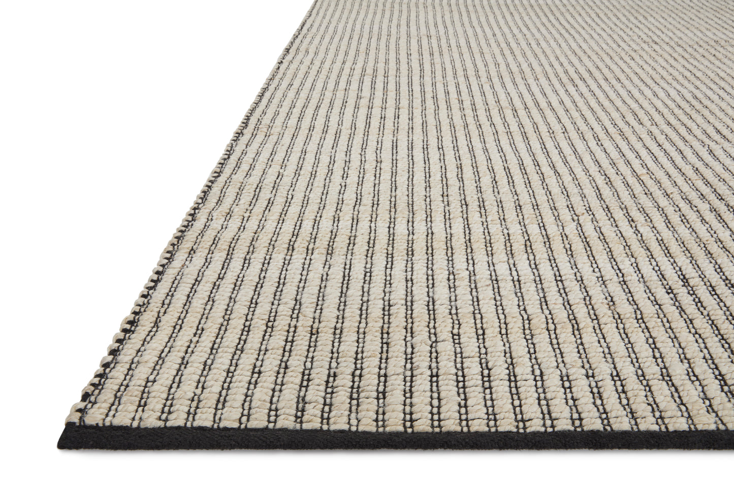 Colton Ivory / Black Rug