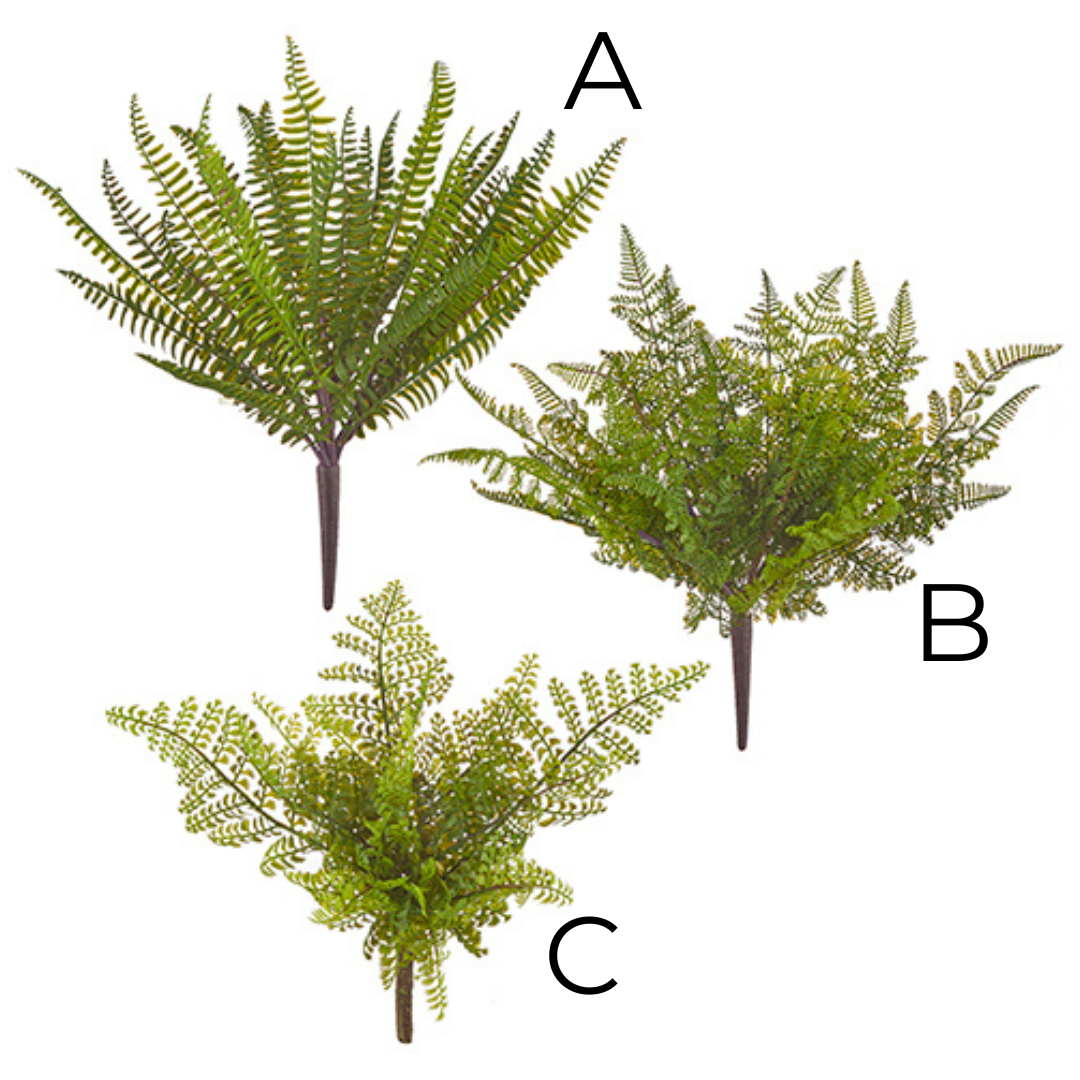 Faux Fern Bush