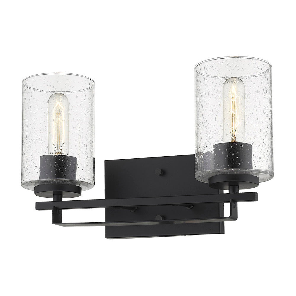 Borella Black Vanity Light