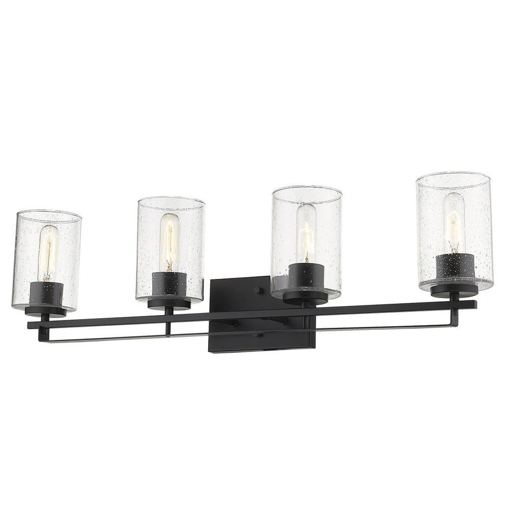 Borella Black Vanity Light