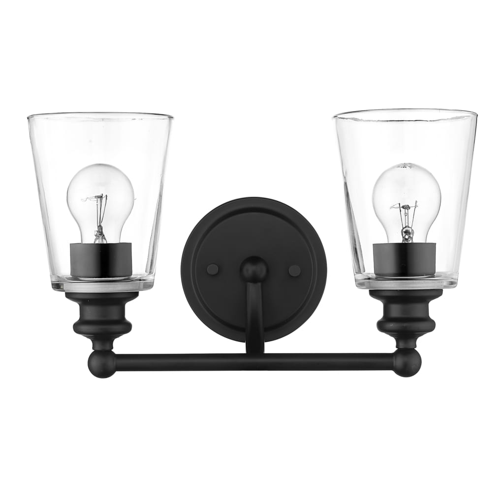 Cecily Black Vanity Light